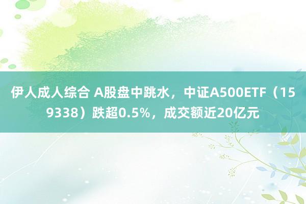伊人成人综合 A股盘中跳水，中证A500ETF（159338）跌超0.5%，成交额近20亿元