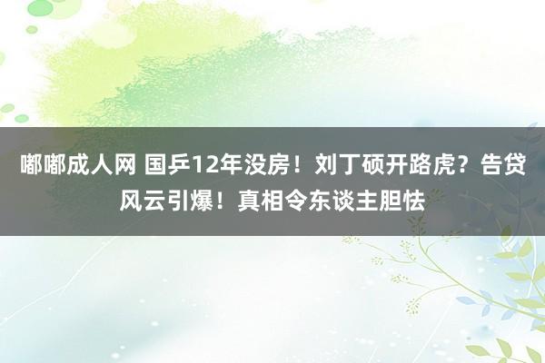 嘟嘟成人网 国乒12年没房！刘丁硕开路虎？告贷风云引爆！真相令东谈主胆怯