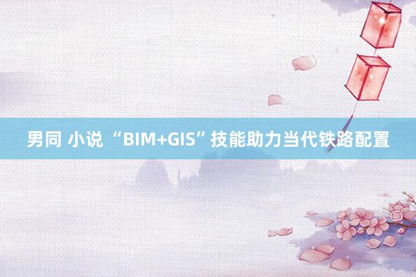 男同 小说 “BIM+GIS”技能助力当代铁路配置