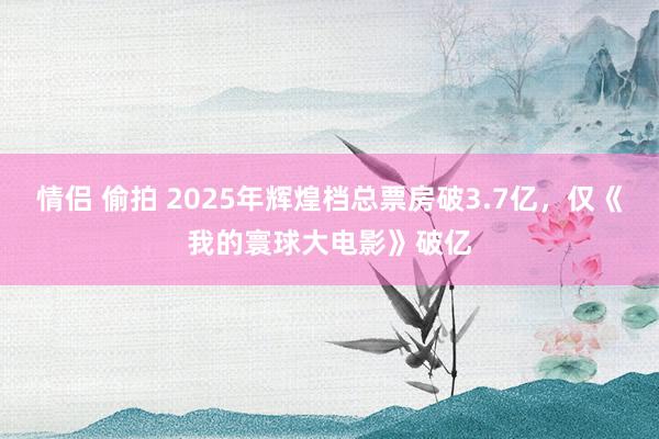 情侣 偷拍 2025年辉煌档总票房破3.7亿，仅《我的寰球大电影》破亿