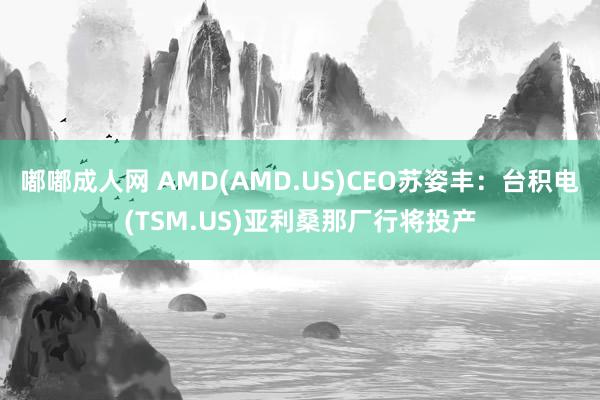 嘟嘟成人网 AMD(AMD.US)CEO苏姿丰：台积电(TSM.US)亚利桑那厂行将投产